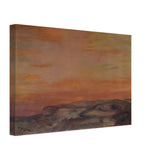 Sunrise at Zao by Fujishima Takeji, canvas, view 2