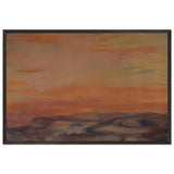 Sunrise at Zao by Fujishima Takeji, framed poster