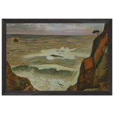 Sunrise by Fujishima Takeji, framed poster, view 2