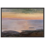 Sunrise by Fujishima Takeji, framed poster