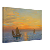 Sunrise the Sea by Fujishima Takeji, canvas