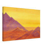 Sunrise (Unfinished) by Nicholas Roerich, canvas