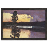 Sunset by Akseli Gallen-Kallela, framed poster, view 2