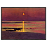 Sunset by Felix Vallotton, framed poster, view 3