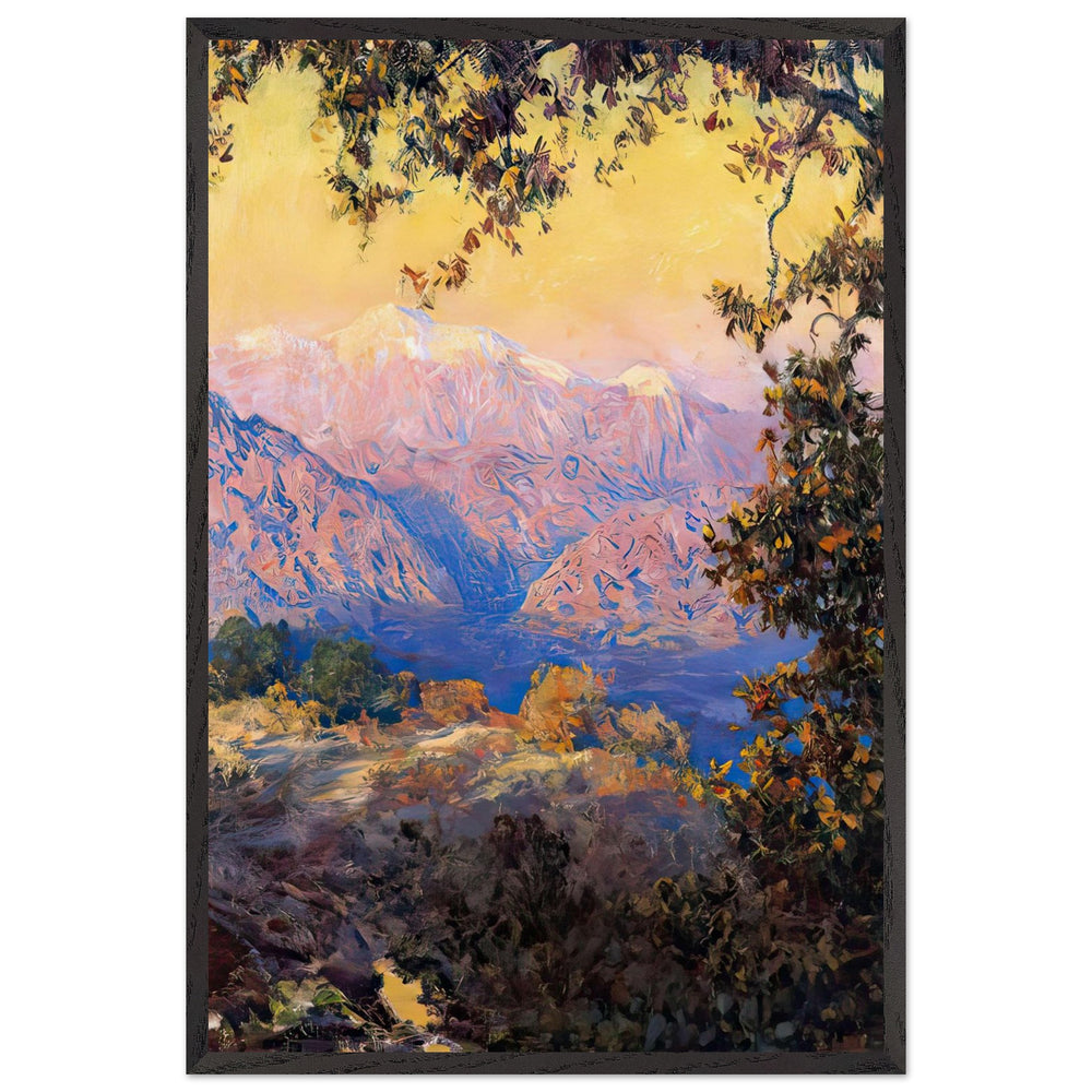 Sunset Glow by Guy Rose, framed poster