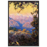 Sunset Glow by Guy Rose, framed poster