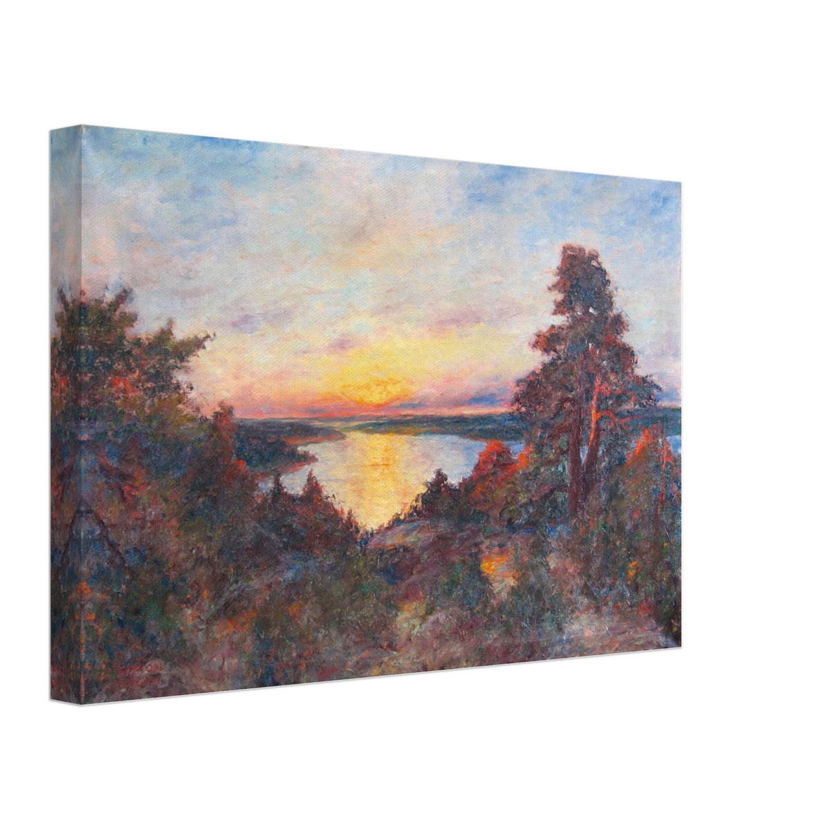 Sunset by Kimon Loghi, canvas, view 2