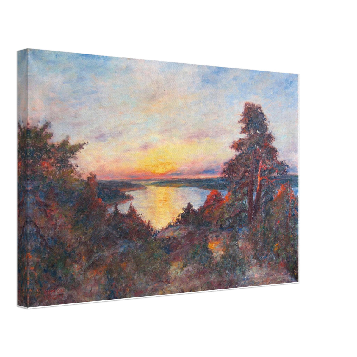 Sunset by Kimon Loghi, canvas