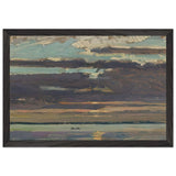 Sunset, Lake Simcoe by J. E. H. MacDonald, framed poster, view 2