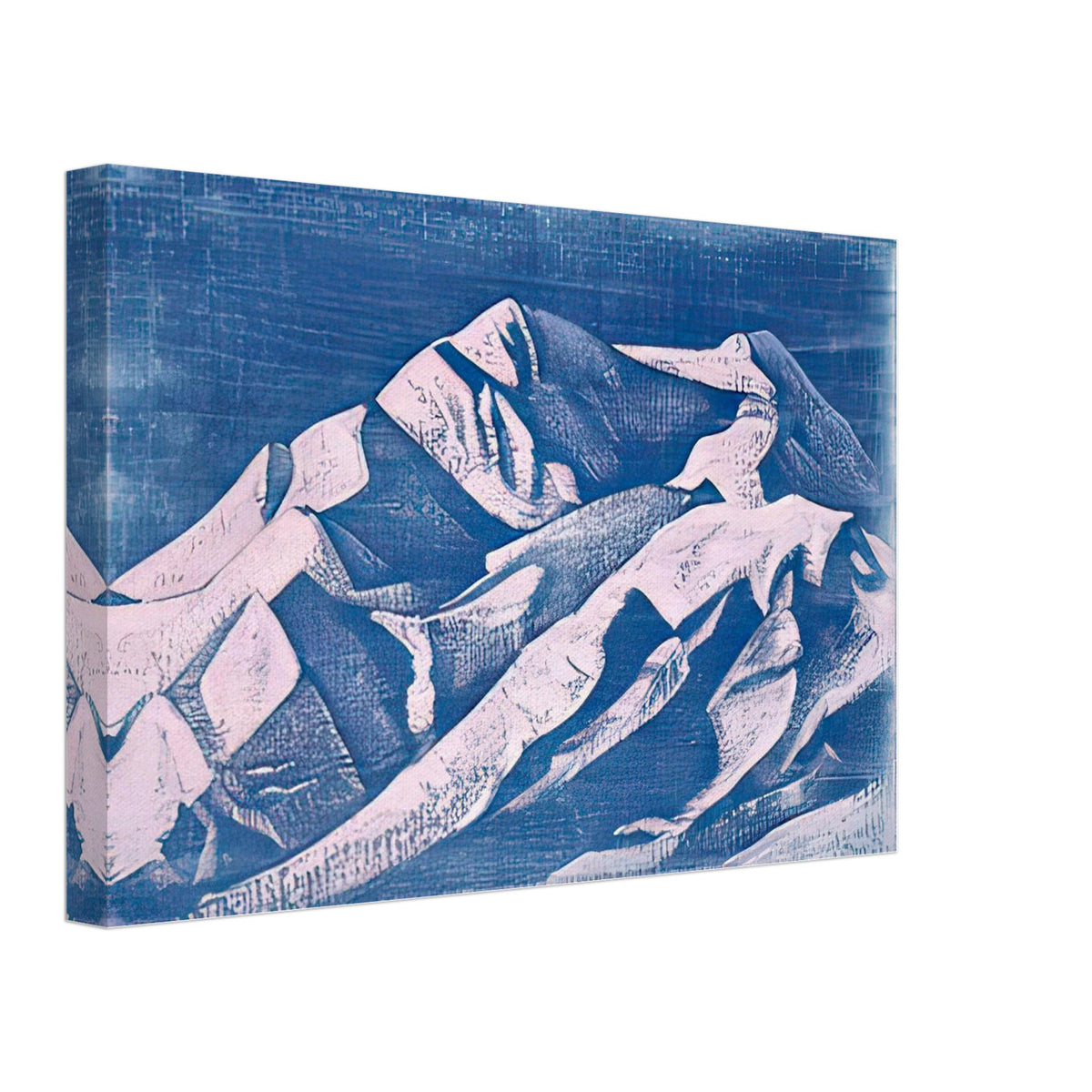 Sunset near Shekar by Nicholas Roerich, canvas, view 2