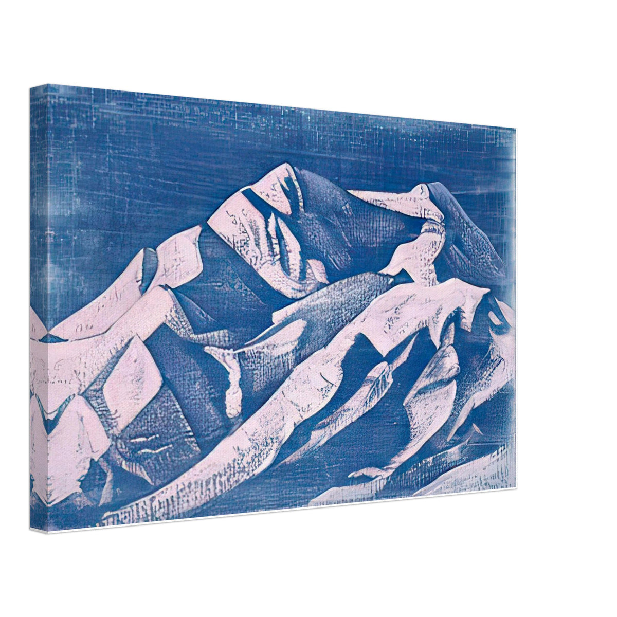 Sunset near Shekar by Nicholas Roerich, canvas