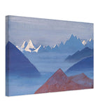 Sunset by Nicholas Roerich, canvas