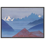 Sunset by Nicholas Roerich, framed poster, view 3