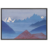 Sunset by Nicholas Roerich, framed poster