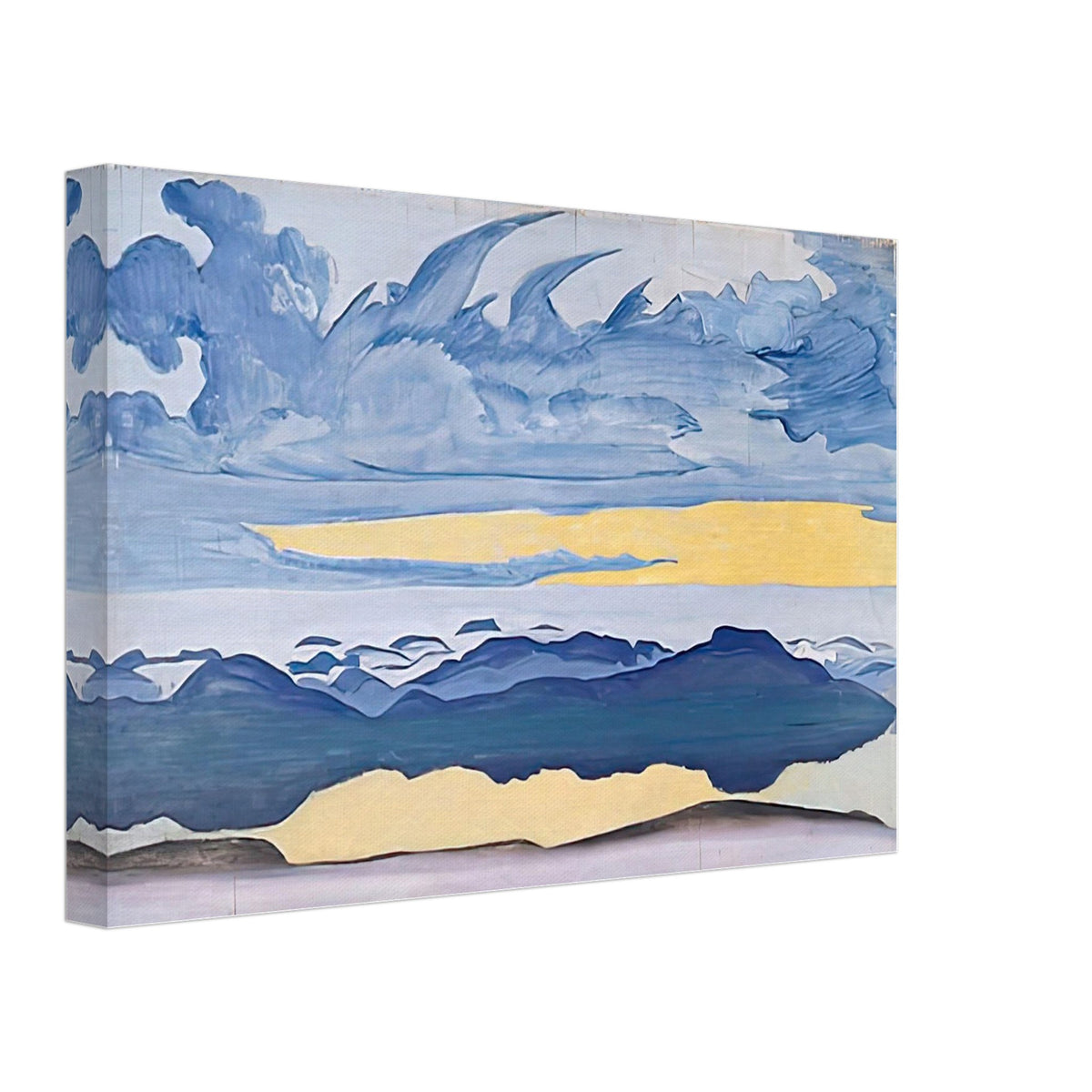 Sunset Rider by Nicholas Roerich, canvas, view 2