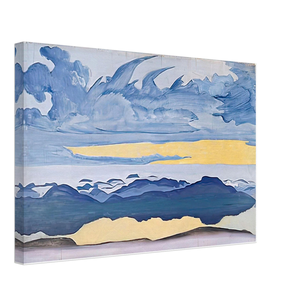 Sunset Rider by Nicholas Roerich, canvas