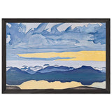 Sunset Rider by Nicholas Roerich, framed poster, view 2