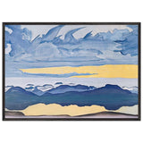 Sunset Rider by Nicholas Roerich, framed poster, view 3