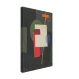 Suprematist Composition by Ivan Kliun, canvas, view 2