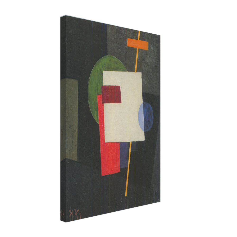 Suprematist Composition by Ivan Kliun, canvas