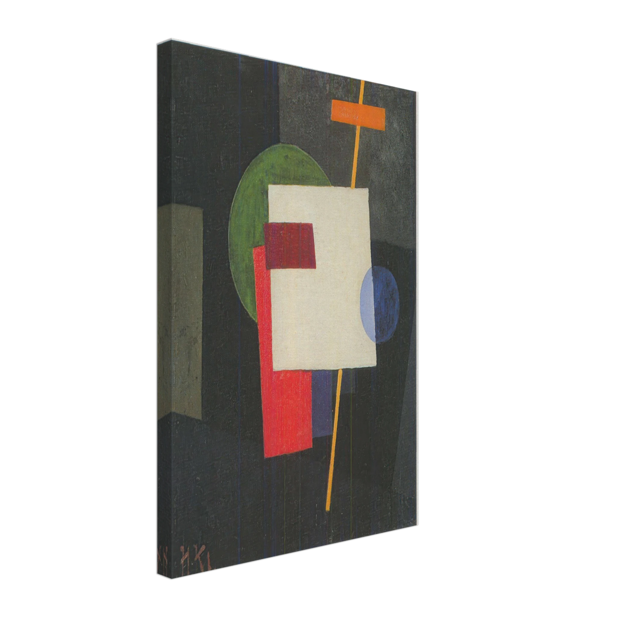 Suprematist Composition by Ivan Kliun, canvas