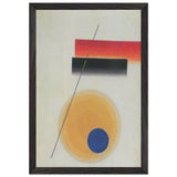 Suprematist Composition by Ivan Kliun, framed poster, view 2