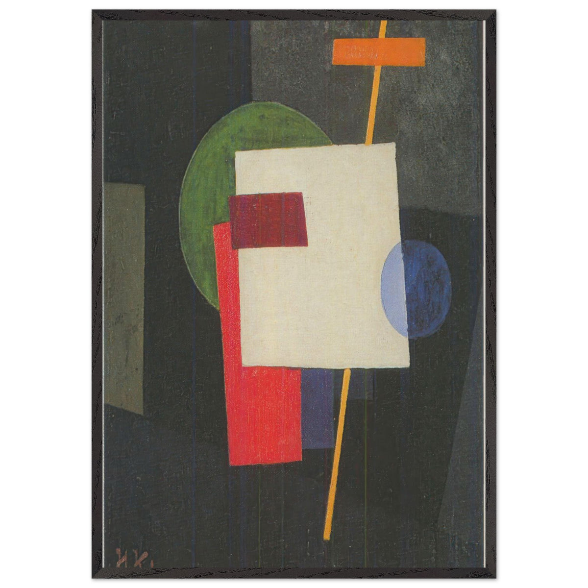 Suprematist Composition by Ivan Kliun, framed poster, view 3