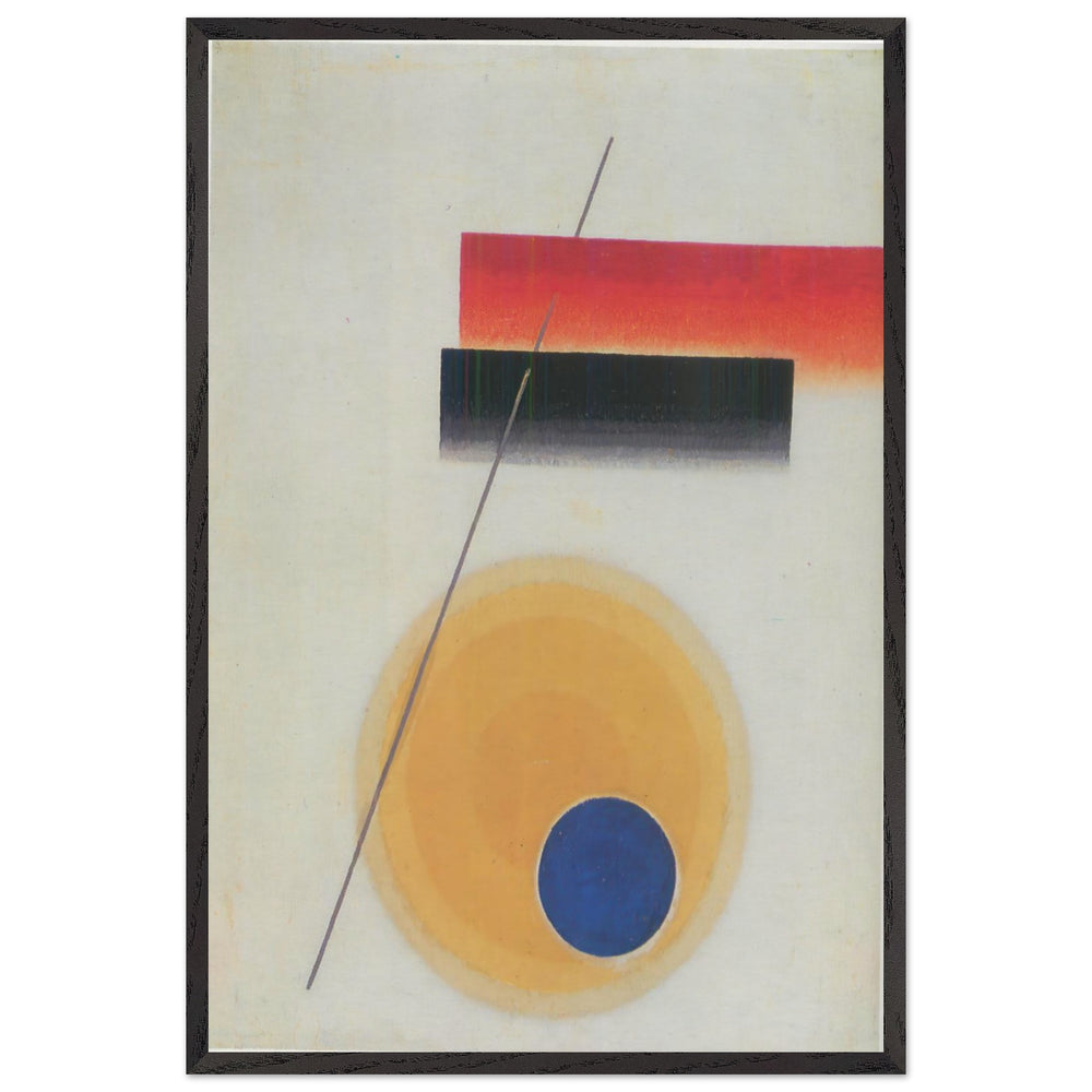Suprematist Composition by Ivan Kliun, framed poster