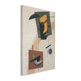 Suprematist Composition With Two Centers by Ivan Kliun, canvas
