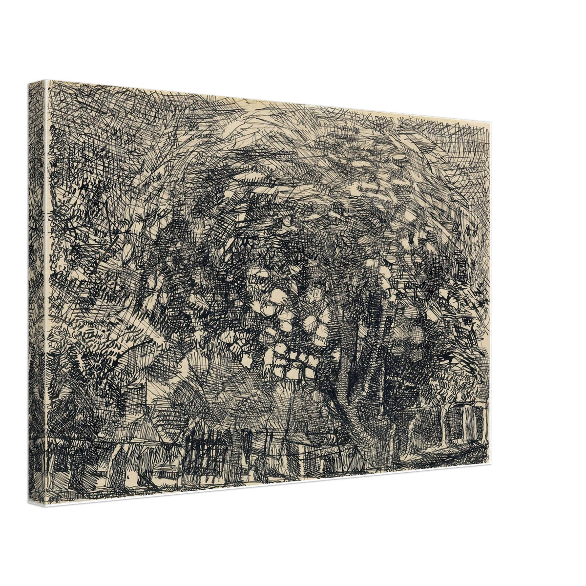 Sureau en fleurs by Louis Soutter, canvas