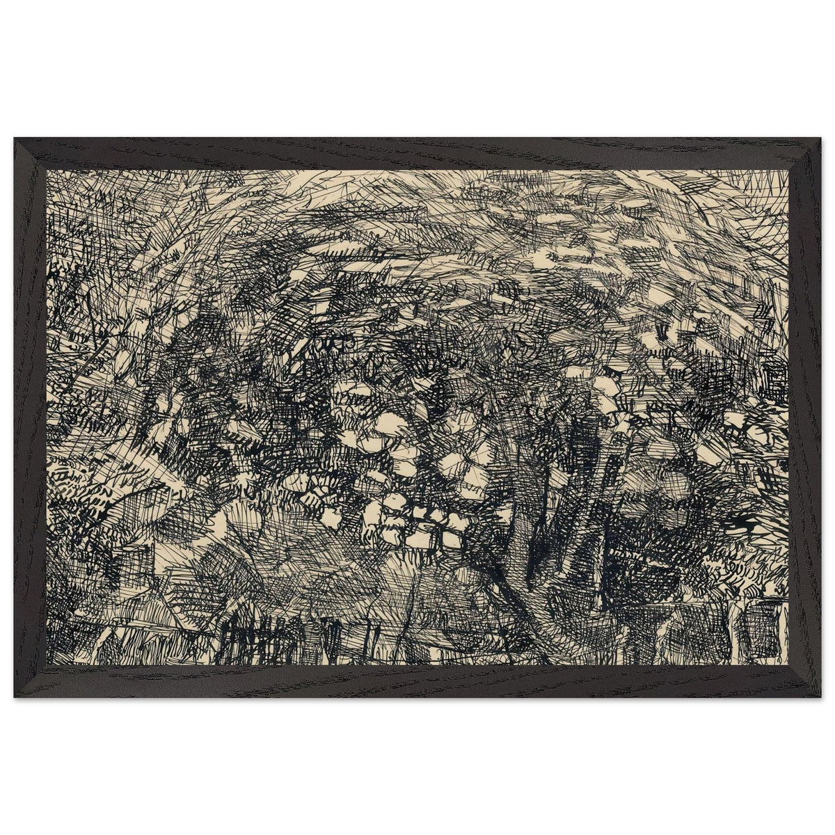 Sureau en fleurs by Louis Soutter, framed poster, view 2