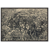 Sureau en fleurs by Louis Soutter, framed poster, view 3