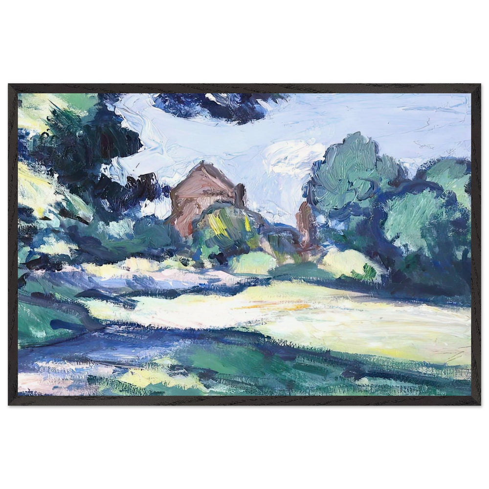 Sweetheart Abbey by Samuel Peploe, framed poster