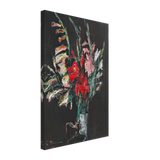 Sword-Lillies by Gheorghe Petrascu, canvas