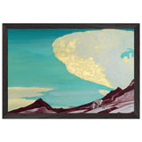 Tablets of Law by Nicholas Roerich, framed poster, view 2