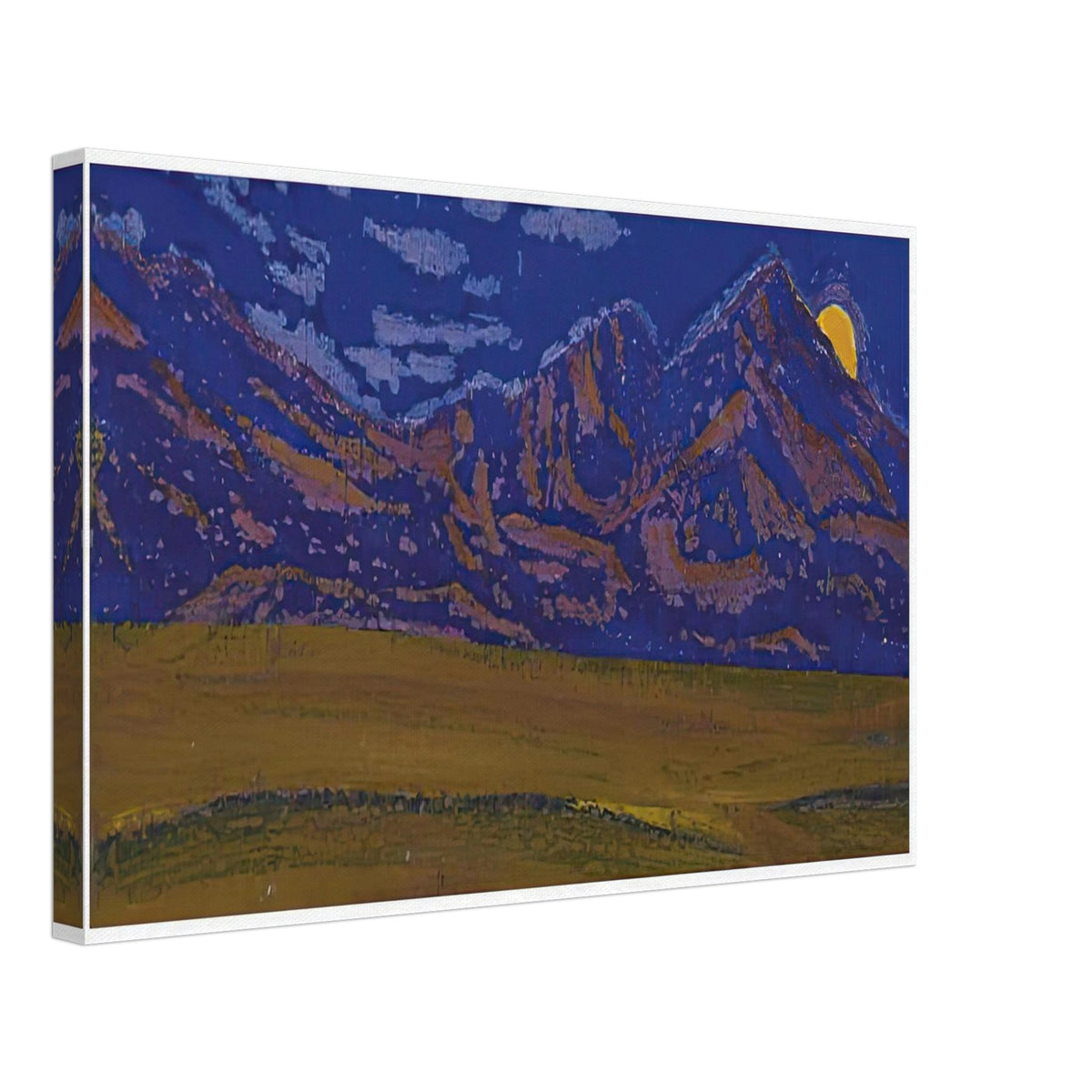 Taklamakan, Chinese Turkestan by Nicholas Roerich, canvas