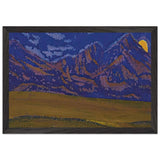 Taklamakan, Chinese Turkestan by Nicholas Roerich, framed poster, view 2