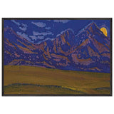 Taklamakan, Chinese Turkestan by Nicholas Roerich, framed poster, view 3