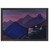 Takur Castle by Nicholas Roerich, framed poster, view 2