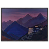 Takur Castle by Nicholas Roerich, framed poster, view 3
