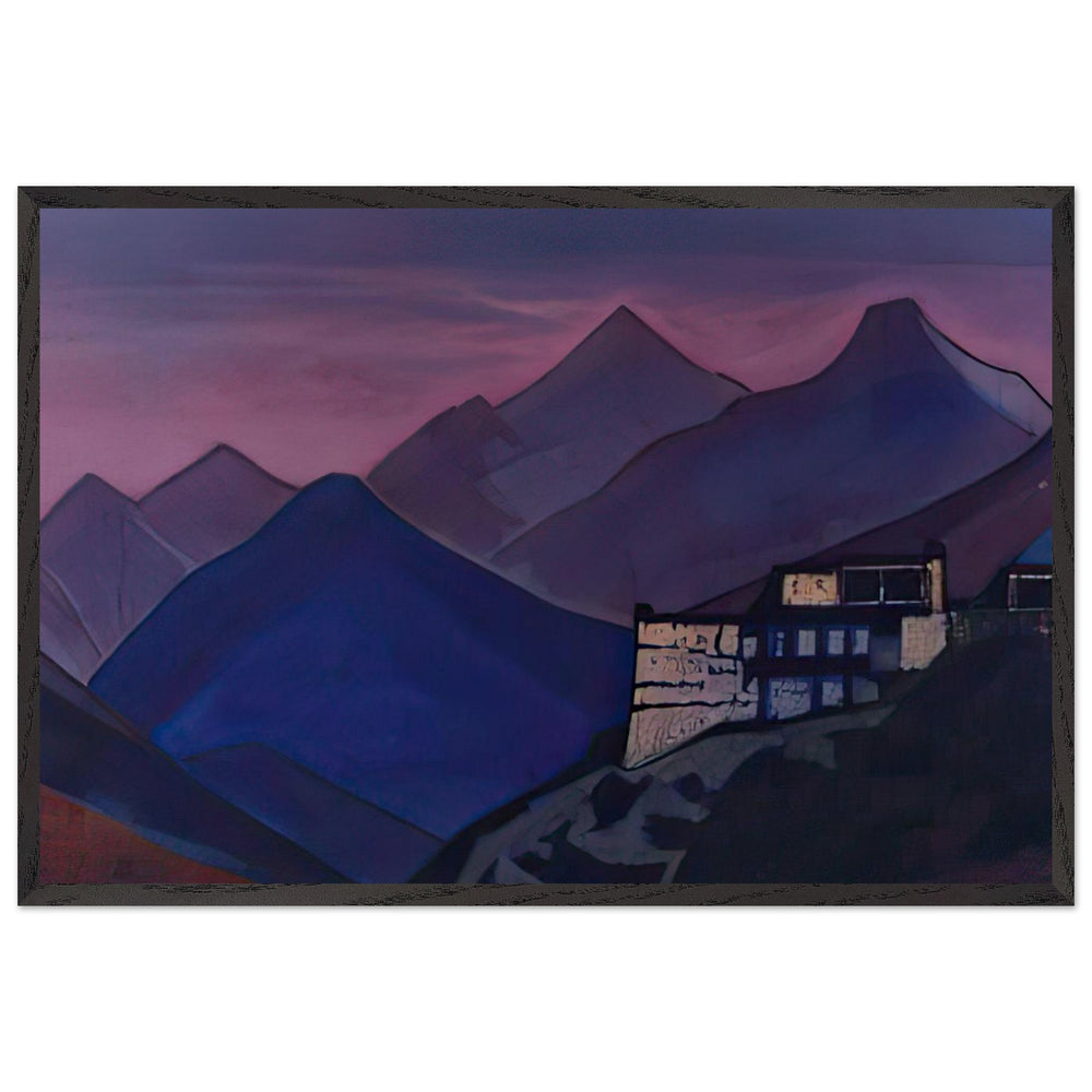 Takur Castle by Nicholas Roerich, framed poster