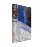 Talvipäivä by Pekka Halonen, canvas, view 2