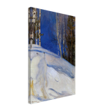Talvipäivä by Pekka Halonen, canvas