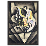 Táncosnő 1927 by Scheiber Hugó, framed poster, view 2