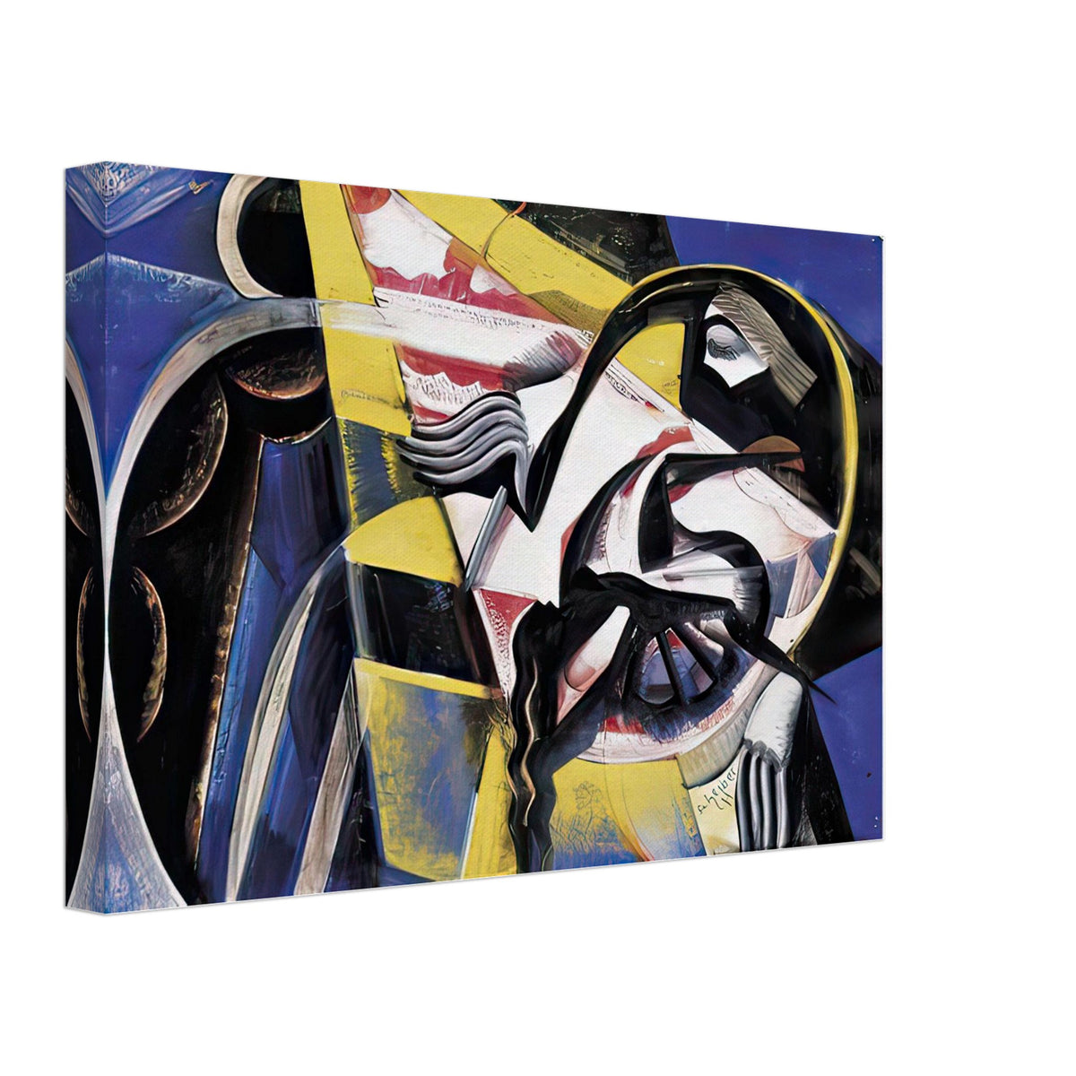 Táncrevű by Scheiber Hugó, canvas, view 2