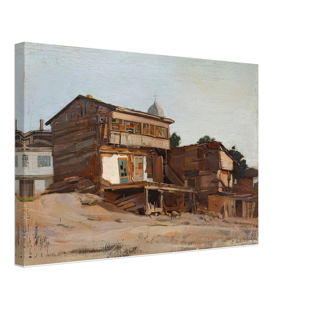 Tatar Inn by Constantin Artachino, canvas