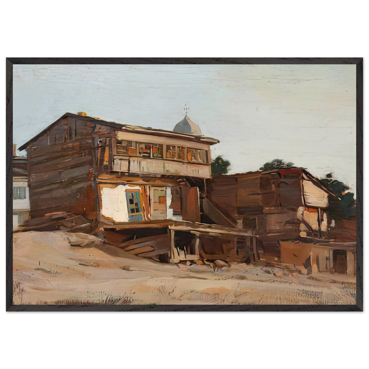 Tatar Inn by Constantin Artachino, framed poster, view 3