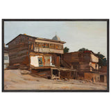 Tatar Inn by Constantin Artachino, framed poster
