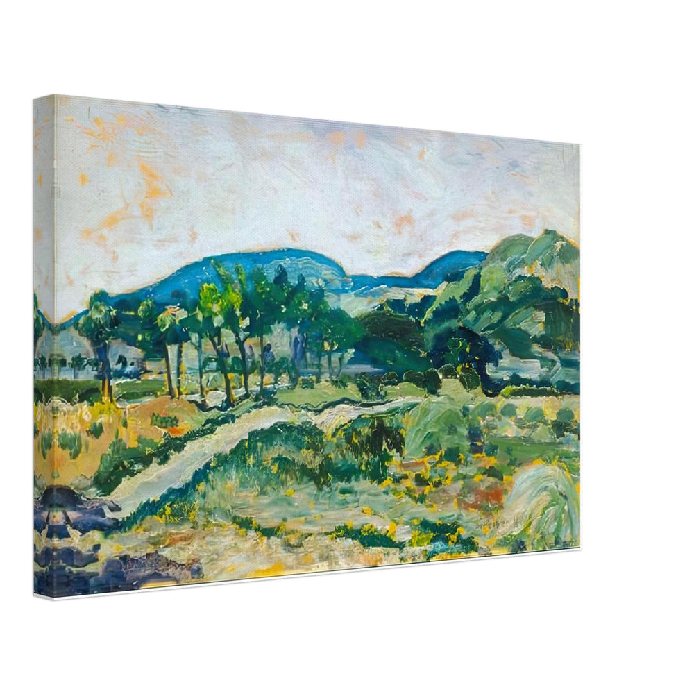 Tavaszi Táj by Scheiber Hugó, canvas