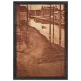 Telegraph Poles by Clarence White, framed poster, view 2